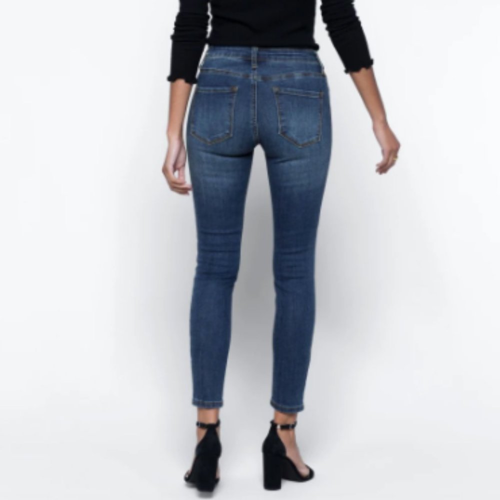 STS Blue - Emma Mid Rise Ankle Skinny Jean - Picture 5 of 7